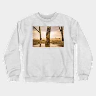 Sunset Beach Architecture Crewneck Sweatshirt